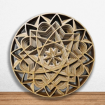 Laser Cut Multi Layer Mandala Svg Wall Decor Files