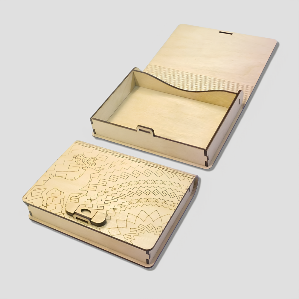 Laser Cut Book Shaped Box File Box Template Svg 1