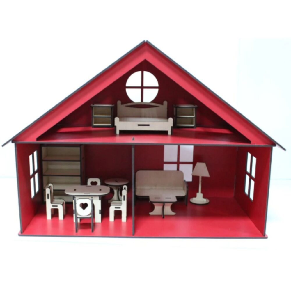 Laser Cut Dollhouse Kit Files Miniature Furniture Svg 2