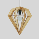 Laser Cut Diamond Chandelier 3mm Lamp File