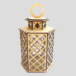 Laser Cut Lantern Candle Holder File Light Box Lamp Svg