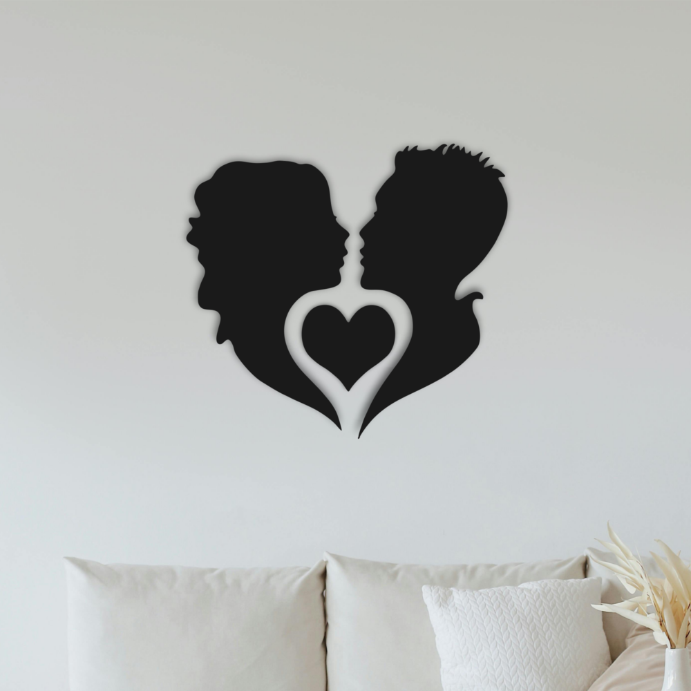 Laser Cut Wedding Bundle File Love Couple Silhouette 4